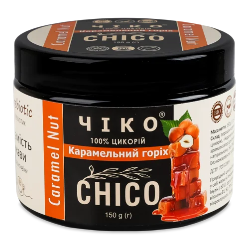 Цикорій 100% Карамельний Горіх, п/б 150г