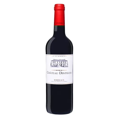 Вино Chateau Dintrans Bordeaux AOC червоне сухе 13% 0,75л