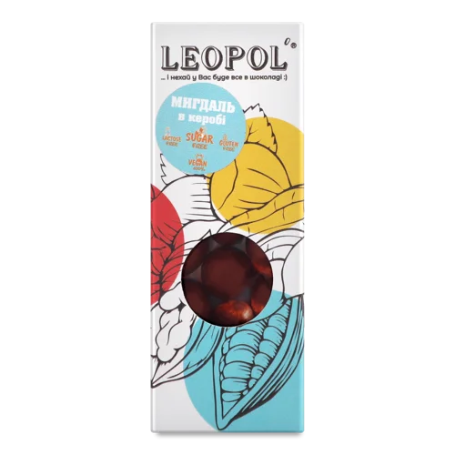 Мигдаль У Молочному Керобі Leopol', к/у 50г