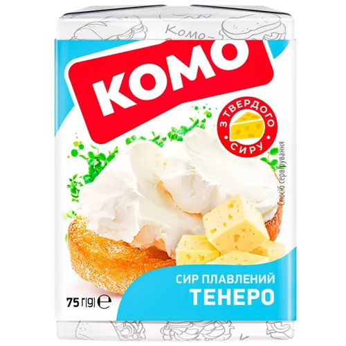 Сир Комо Тенеро плавлений 55% 75г