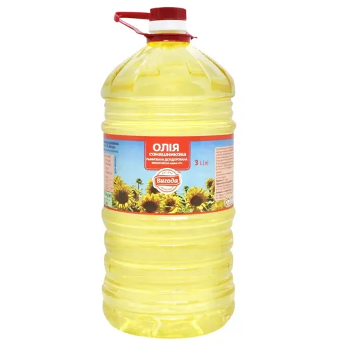 Олія соняшникова Вигода рафінована 3л
