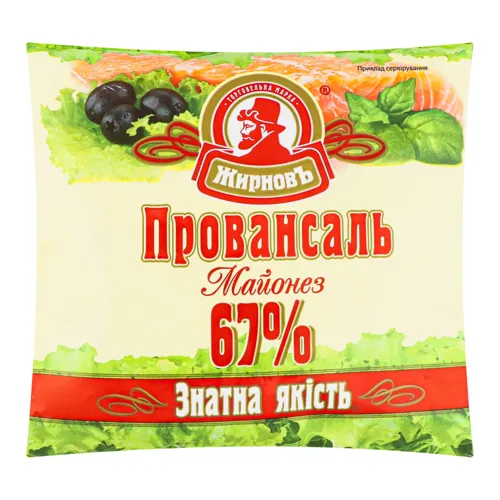 Майонез 67% Провансаль Жирновъ м/у 330г