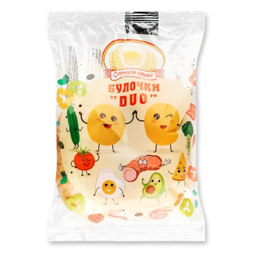 Булочки Duo Вищого Ґатунку, 2х50г
