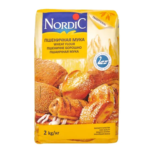 Борошно пшеничне вищого гатунку Nordic м/у 2кг