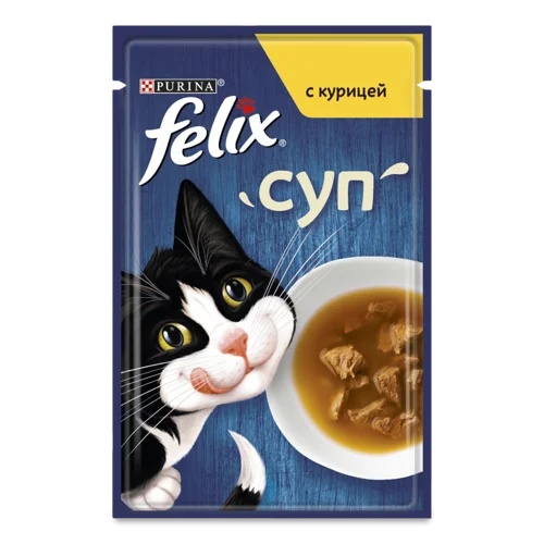 Корм Консервований Для Котів З Куркою, В/ґ, З/б, 48г