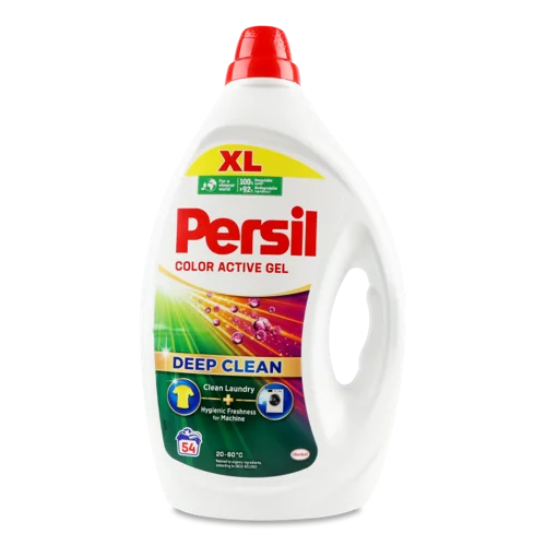 Засіб для Прання Рідкий Концентрований Color Active Gel Deep Clean Persil, 2.43л