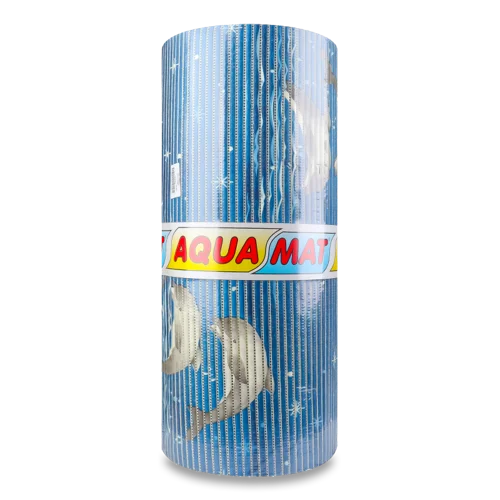 Покриття Для Ванної Кімнати ПВХ 570г/м² 65см №457-1 Дельфіни Aqua Mat, 1шт
