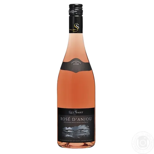 Вино Guy Saget Rose D’anjou рожеве напівсухе 10.5% 0.75л