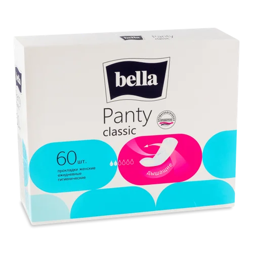 Щоденні Прокладки Classic Panty Bella, Вищий ґатунок, 60 шт