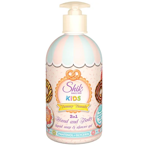 Мило рідке Shik Kids Yummy Donuts 2в1 дитяче для рук та тіла 500мл