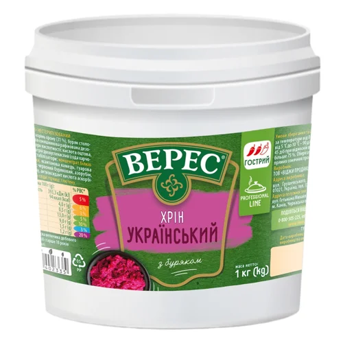 Хрін Верес Український 1кг