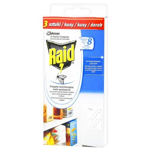 Cтікери Raid від харчової молі  3шт
