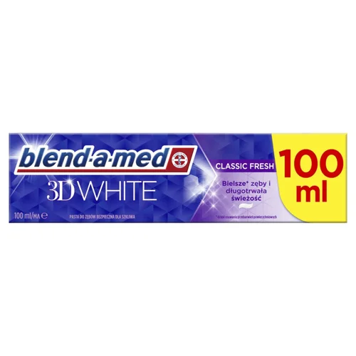 Зубна паста Blend-a-med 3D White Класична свіжість 100мл