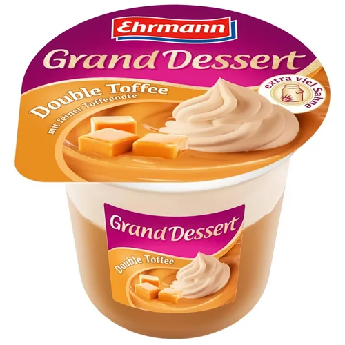 Десерт Ehrmann Grand Dessert Double Toffee 4,8% 190г
