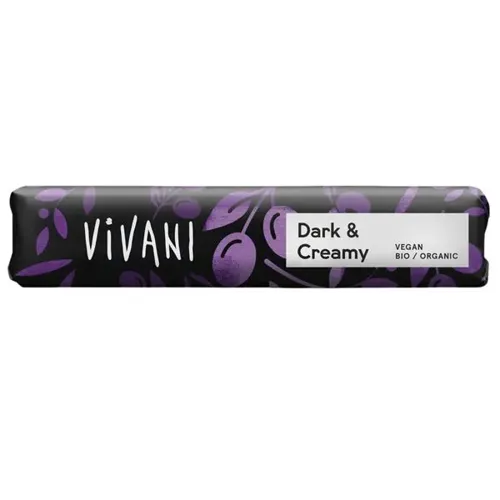 Шоколад Vivani Dark&Creamy, чорний, органічний, 35г