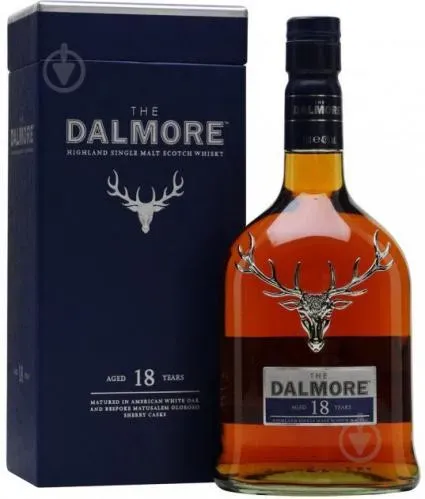 Віскі Dalmore 18 років 43% в коробці, 0,7л