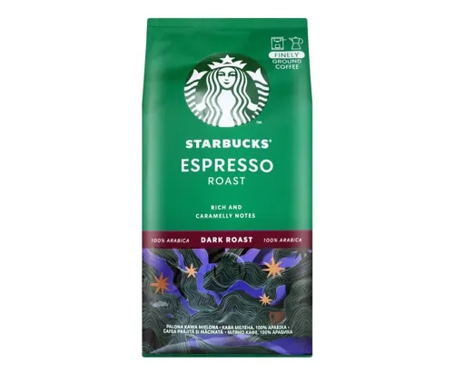 Кава STARBUCKS® Espresso Roast меленa 200г