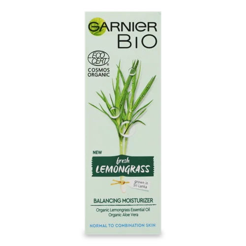 Крем для Обличчя Зволожувальний Fresh Lemongrass Bio Garnier, 50мл