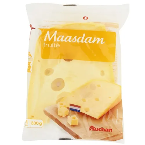 Сир Ашан Маасдам 330г
