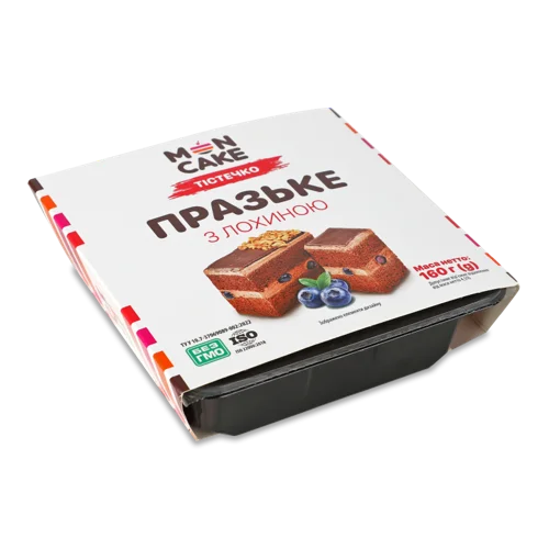 Тістечко Празьке з Лохиною, в/ґ, 160г, блістер Moncake