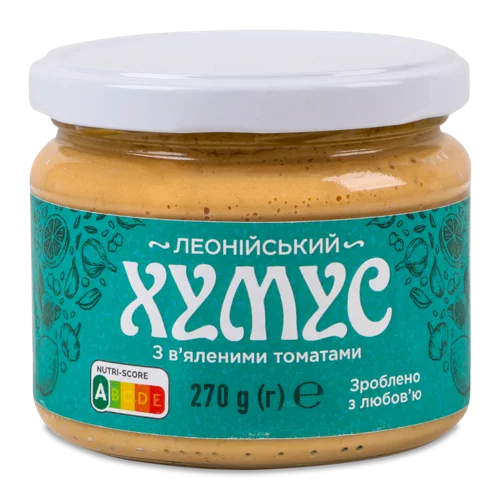 Хумус З В'яленими Томатами, с/б 270г