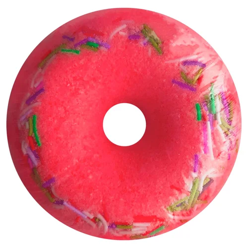 Бомбочка для ванни Milky Dream Пінний Donut Almond and Barberry 140г