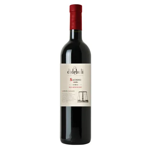 Вино Didebuli Sachino червоне сухе 12%, 0,75л