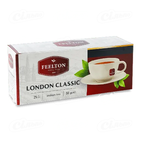 Чай чорний Feelton London Classic, 25*2г
