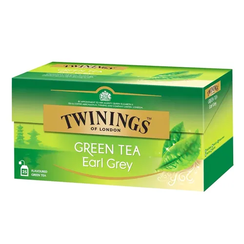 Чай зелений Twinings Earl Grey з бергамотом 2г*25шт