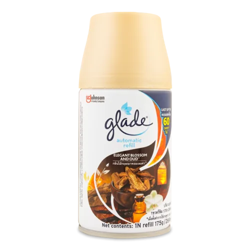 Балон Змінний Для Автоматичного Освіжувача Повітря Elegant Blossom And Oud Glade 269мл