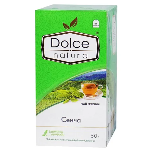 Чай зелений Dolce Natura Сенча 2г*25шт