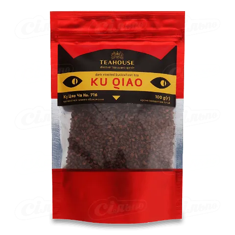 Чай Teahouse «Ку Цяо Ча» гречаний темний 716, 100г