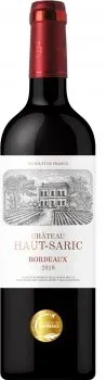 Вино Cheval Quancard Chateau Haut-Saric 2018 Bordeaux червоне сухе 0.75л 13.5%