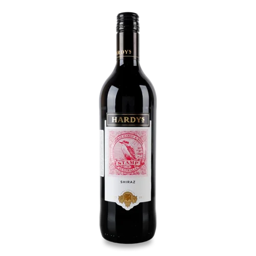Вино Червоне Сухе Shiraz Stamp Hardys, в/ґ, 0.75л, 11%
