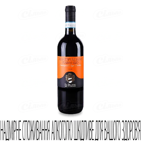 Вино Le Piazze Montepulciano d’Abruzzo DOC, 0,75л