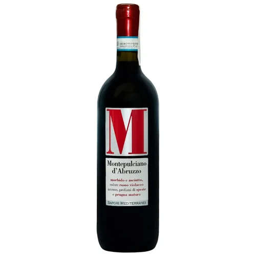 Вино Sapori Mediterranei Montepulciano червоне сухе 12,5% 0,75л