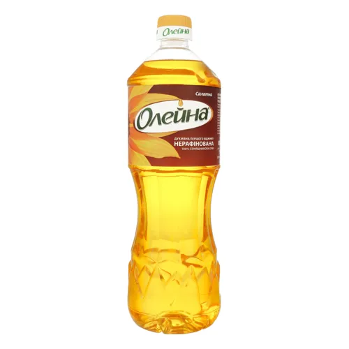 Олія соняшникова нерафінована Духмяна Олейна 850мл