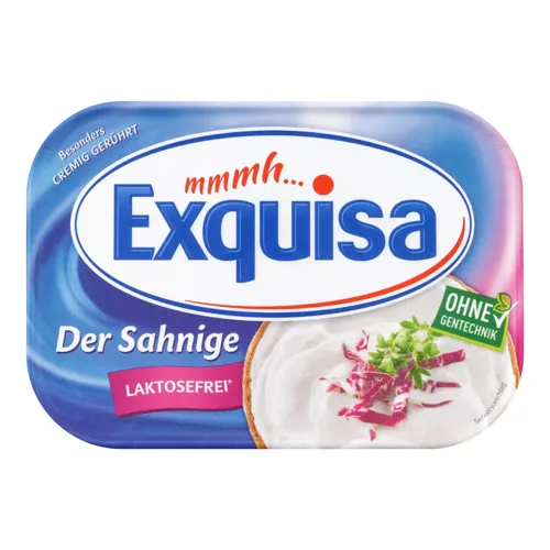 Сир 70% вершковий без лактози Exquisa п/у 175г