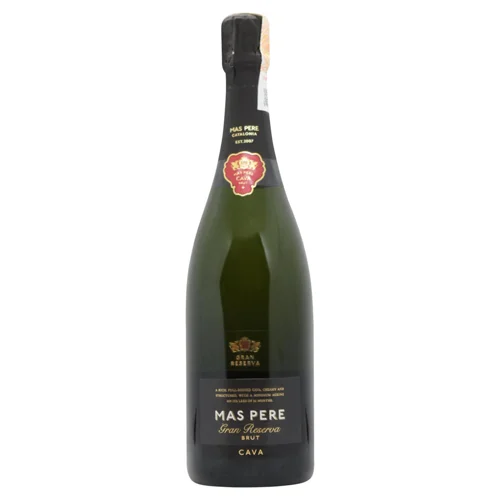 Вино ігристе Mas Pere Gran Reserva Brut біле брют 11,5% 0,75л