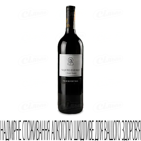 Вино Santo Isidro de Pegoes rosso semi sweet, 0,75л