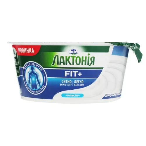 Крем сирковий 0.2% термізований Класік Fit+ Лактонія ст 140г