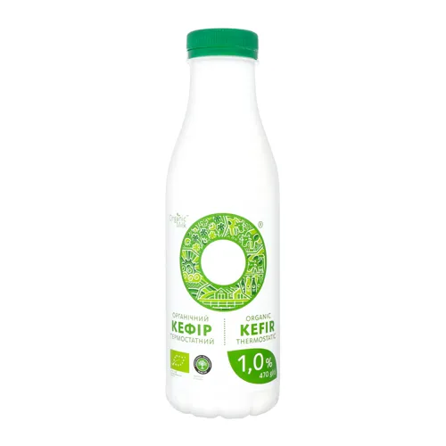 Кефір термостатний Organic Milk 1%, 470г
