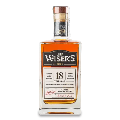Віскі J.P. Wiser's Вищого Ґатунку 18 Років, 0.7 Л