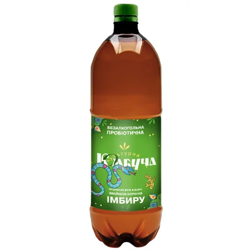 Напій Культурна Комбуча  Імбир 0,5л