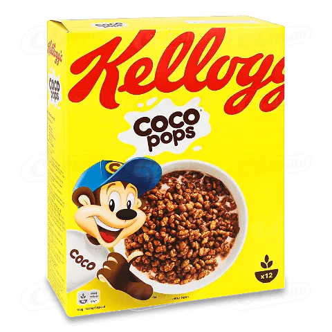 Сніданок готовий Kellogg's Coco Pops сухий, 375г