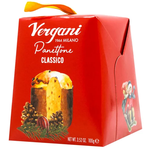 Панеттоне Vergani класичний 100г