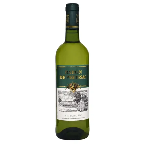 Вино Baron de Perissac Vin Blanc Sec біле сухе 11% 0,75л