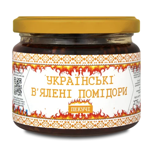 В'ялені Помідори Пекучі, с/в, c/б 300мл