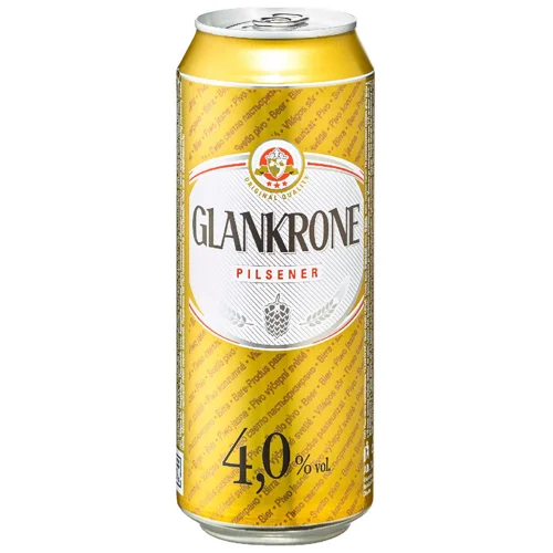Пиво Glankrone Pilsener світле 4% 0,5л