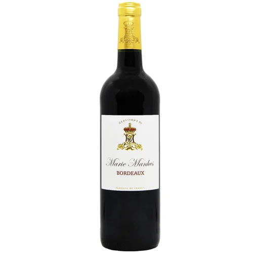 Вино Classique de Marie Manhes AOC Bordeaux червоне сухе 12,5% 0,75л